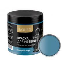 Краска для мебели и декора Северное море 0,75кг SOLEX