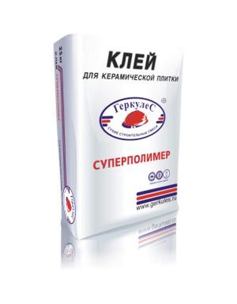 Клей ГЕРКУЛЕС "Суперполимер" для керам.плитки 5кг