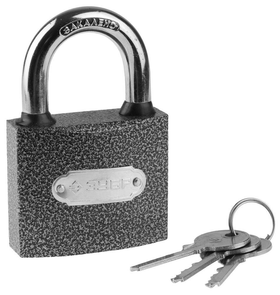 Замок навесной Зубр 63мм