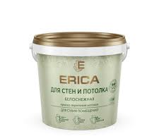 Краска ВД ДЛЯ СТЕН И ПОТОЛКА Erica 2,7 кг