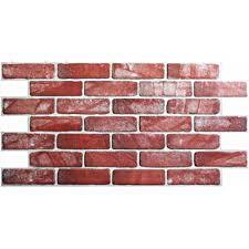 Панель стеновая ПВХ кирпич купаж 0,96х0,48м