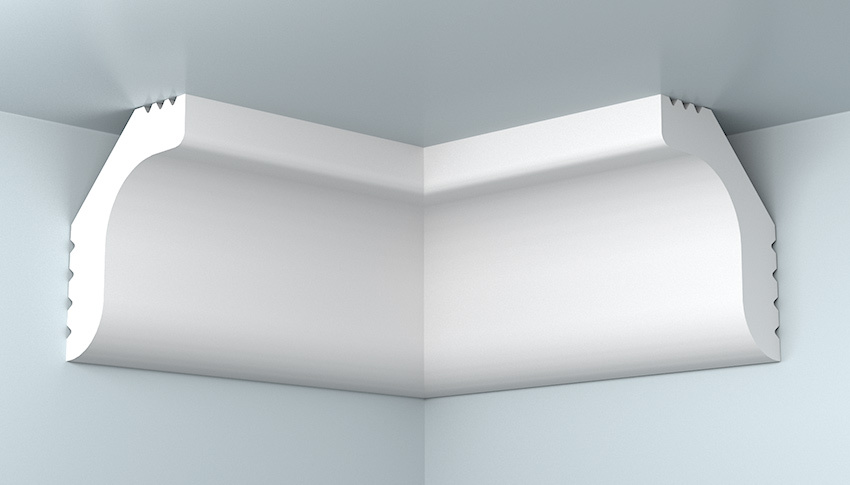 Уголок внутренний арт.в2024 к плинтусу потол. упк.