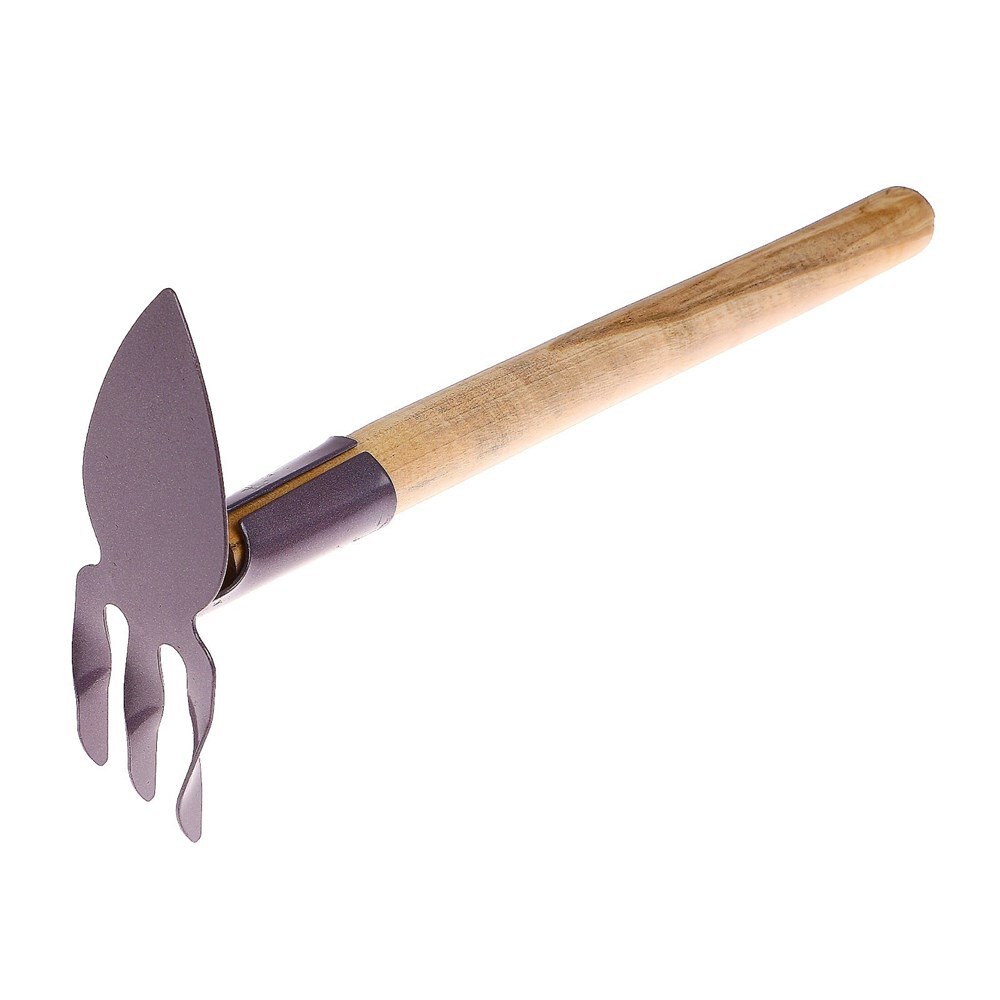 Мотыжка комбинированная (лопатка) с черенком