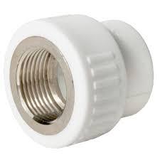 Муфта комб. ПП с ВР 25х1" бел