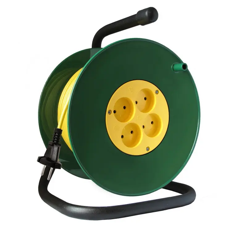 Удлинитель на катушке 1х50м без заземл. с выносн. розеткой Союз