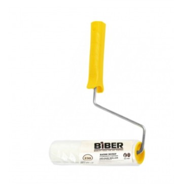 Валик 230мм велюр с бюгелем BIBER