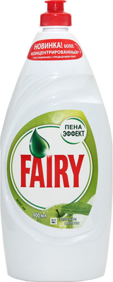 Средство для мытья посуды FAIRY "Зеленое яблоко" 900 мл