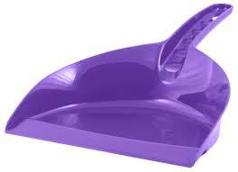 Совок д/мусора ИНТ хоз. Фиолетовый