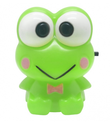 Ночник с/д IN HOME "Лягушонок" зелёный с выкл.