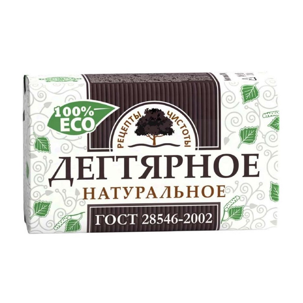 Мыло Рецепты чистоты Дегтярное 200гр