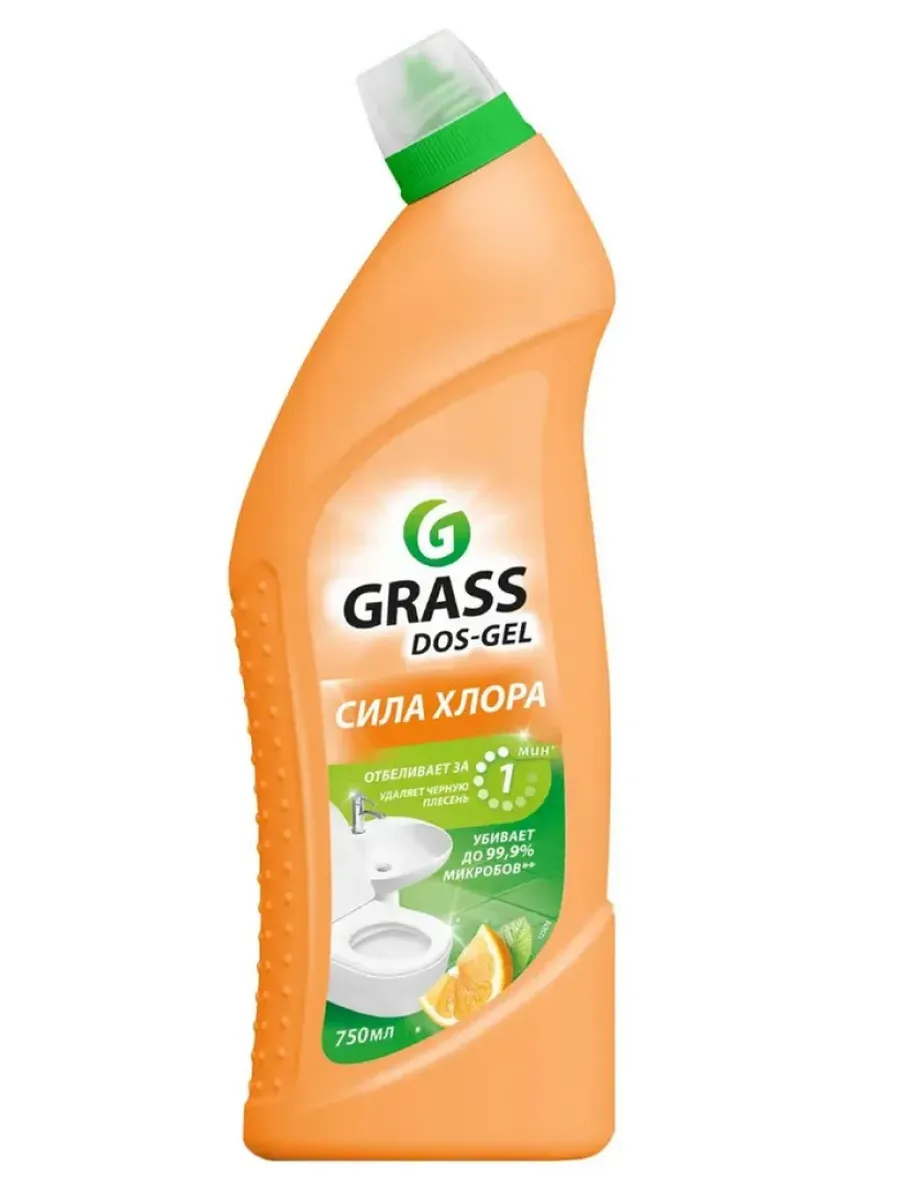 Чистящее средство DOS GEL Сила цитрусов 750мл