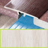 Стык РУССКИЙ ПРОФИЛЬ дуб беленый 1,8 м х 38 мм х 2 мм