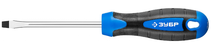 Отвертка ЗУБР "Профессионал" Cr-Mo 
 двухкомпонентная рукоятка магнитный наконечник PH2x100 мм