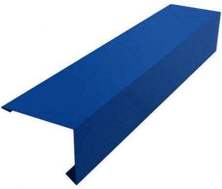 А.Планка угла наруж.100*100*2500 синий
