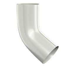 А.Колено трубы Foramina PUR D100 белый 9010-0.6