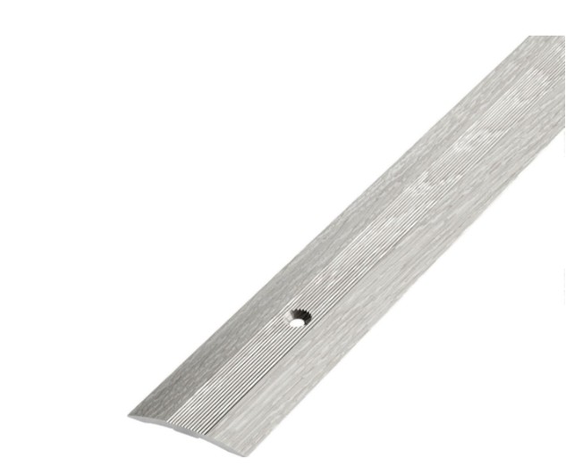 Порог РУССКИЙ ПРОФИЛЬ ясень серый 180x0,2x3,8 см