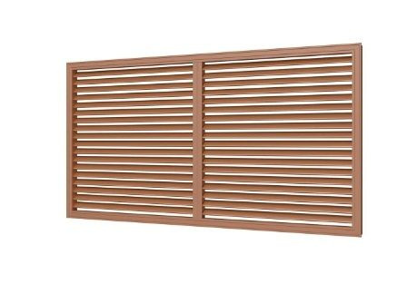 Решетка радиаторная 60* 120 вишня Эра П60120Р