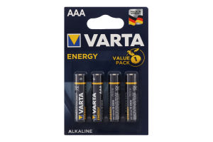 Батарейка VARTA "Energy"  LR03 ААА