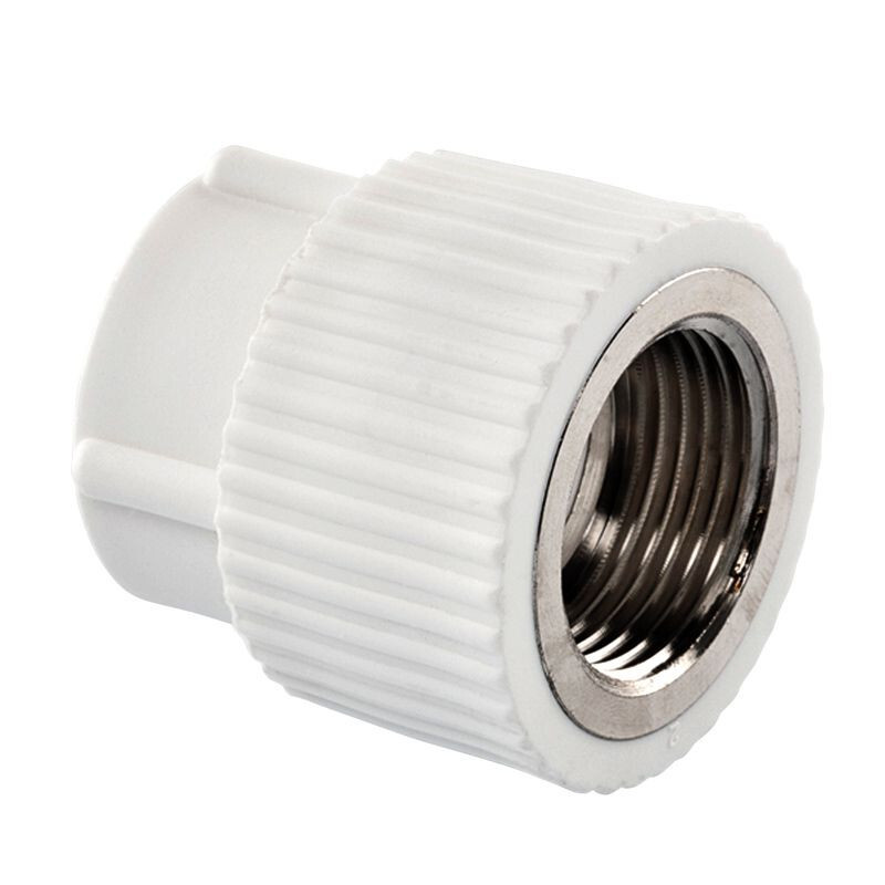 Муфта комб. ПП с ВР 32x1/2" бел