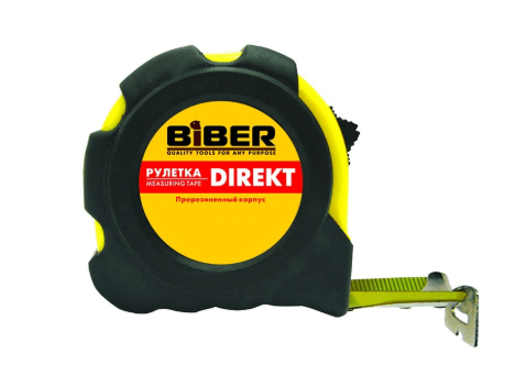 Рулетка BIBER "Direkt" 3 м х 16 мм