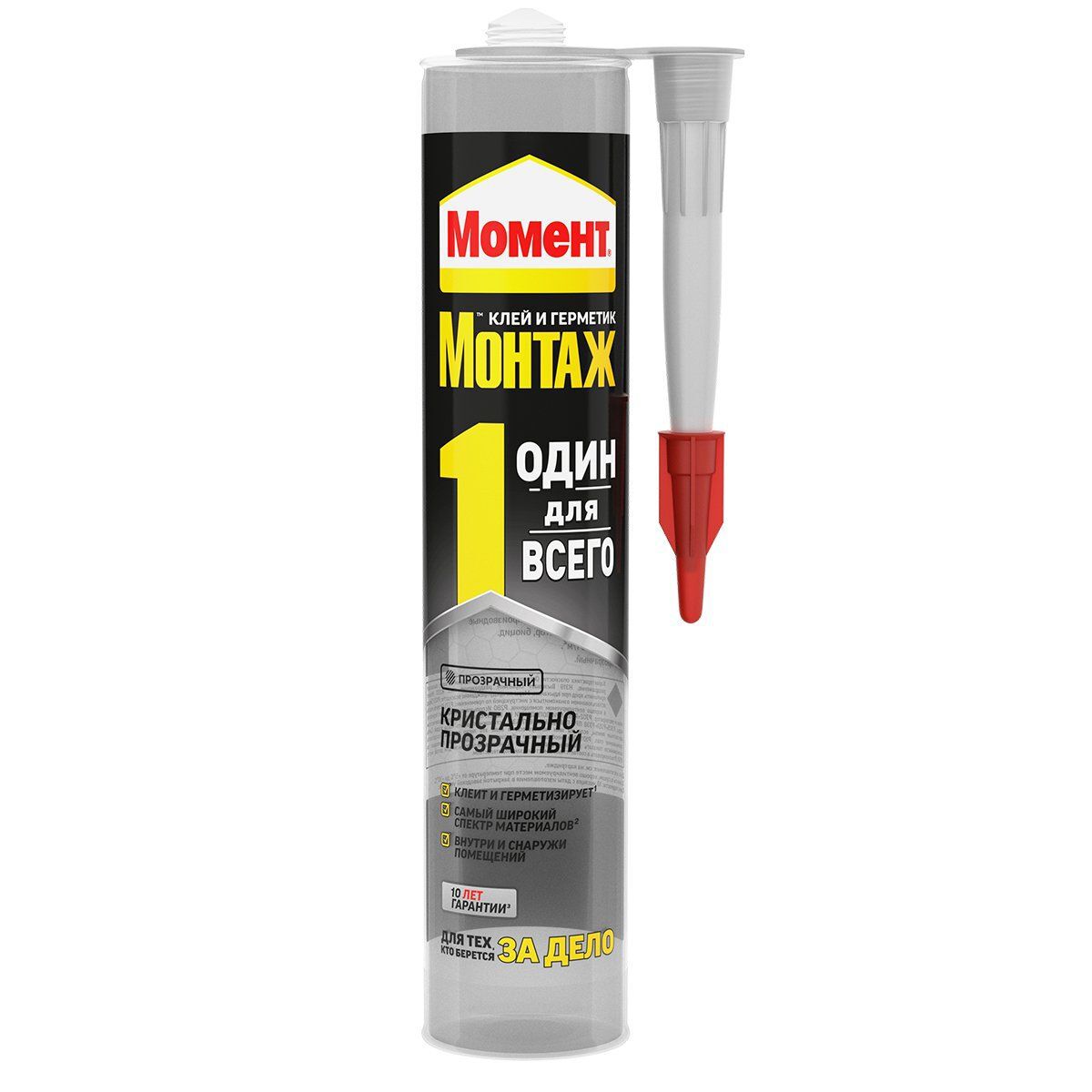 Клей МОМЕНТ "Один для всего" прозр. 280мл