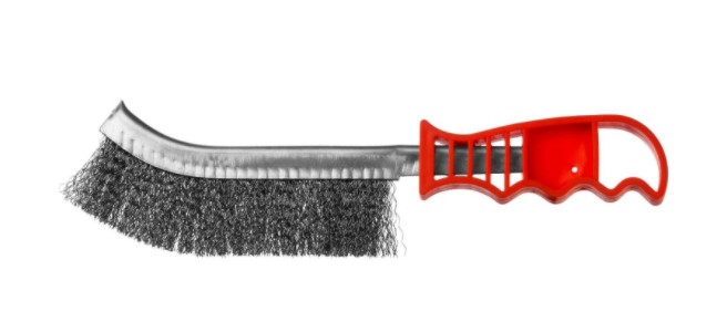 Щетка MIRAX однорядная, витая 0,3мм (арт. 35112-2)