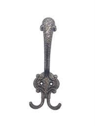 Крючок КВ1-1 "Точки" СЕРЕБРО