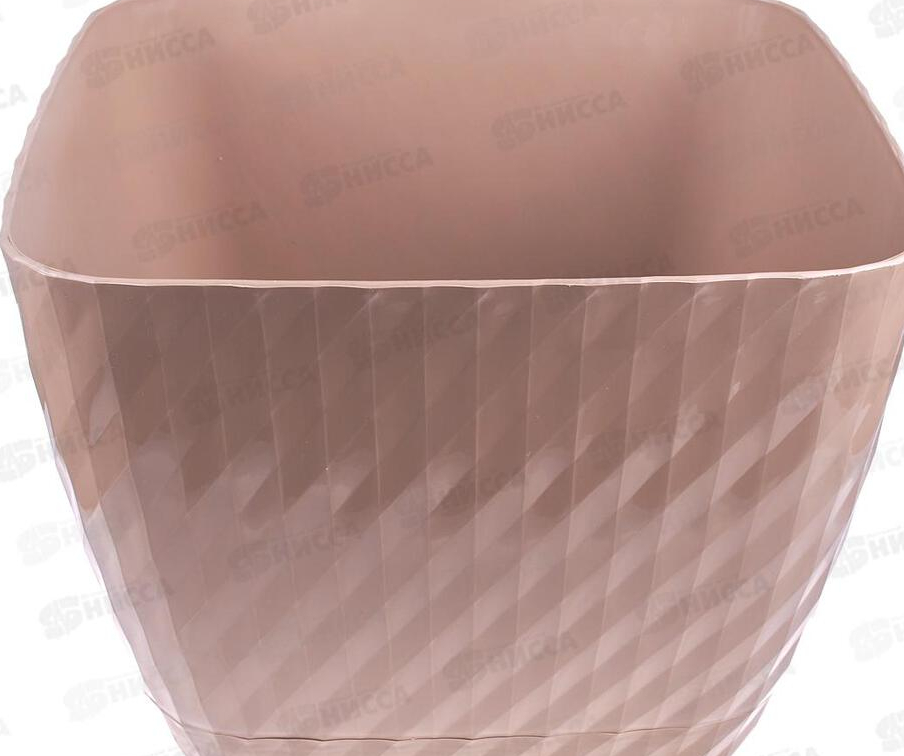 Кашпо Классика 15л кофе с молоком