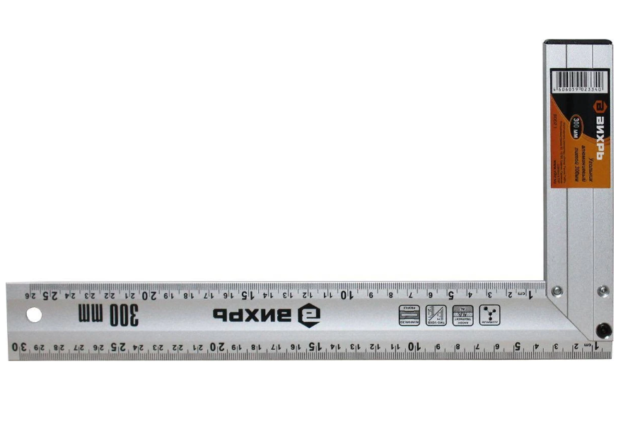 Угольник метал. 250 мм Вихрь