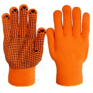 Перчатки утепл. акрил. с ПВХ РЭД