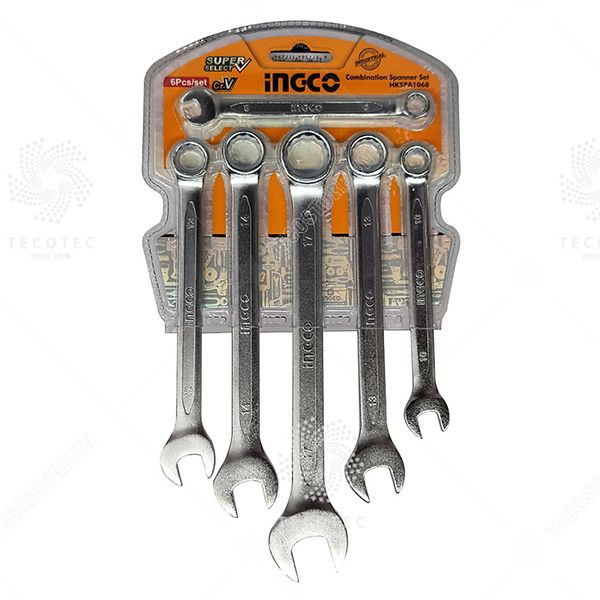 Набор комбин. INGCO HKSPA1068 ключей 6шт
