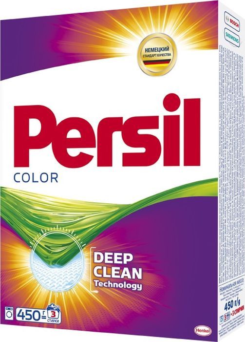 Порошок стиральный PERSIL "Color Deep Clean" автомат 450 г