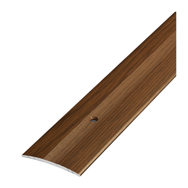 Порог стык дуб темный 38мм/1,35м