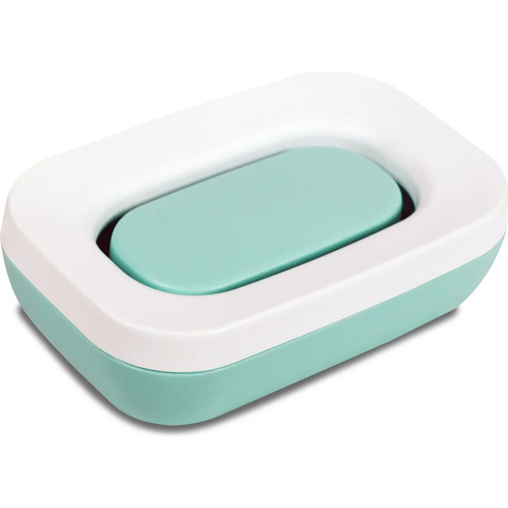 Мыльница открытая Эллиса бирюзовая