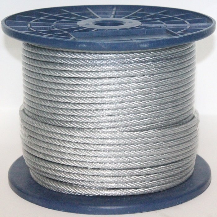 Трос в оплетке ПВХ 8/10/100м