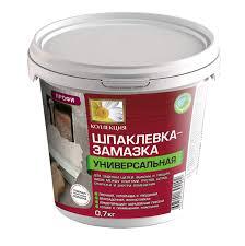 Шпаклевка-замазка КОЛЛЕКЦИЯ  универ. д/выбоин и трещин 0,7кг