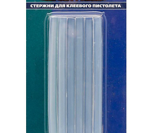 Клеевой стержень "Вихрь" 7х200 мм, 12шт.