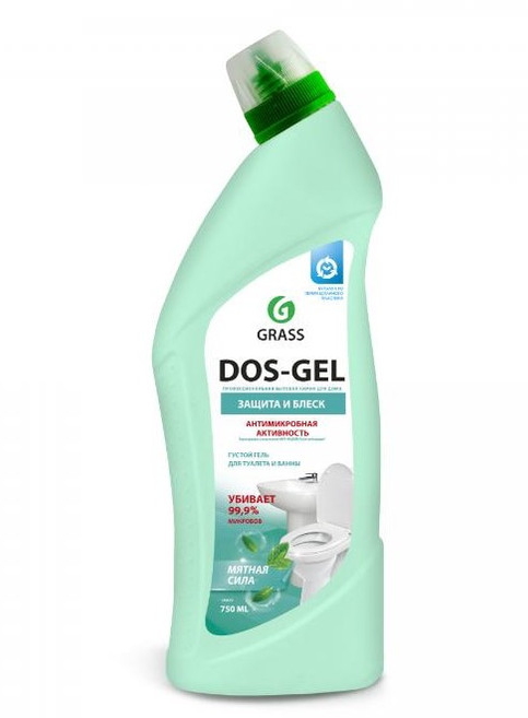 Чистящее сред-во Gloss coral д/туалета Анти-налет 750мл