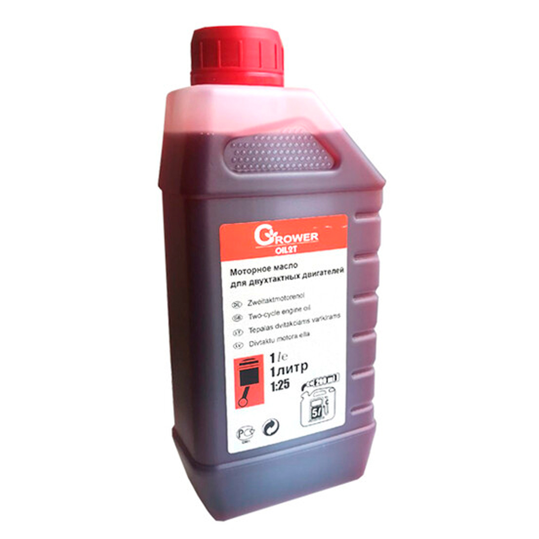 Масло 2-х так. GROWER 2T минерал, 1 ЛИТР
