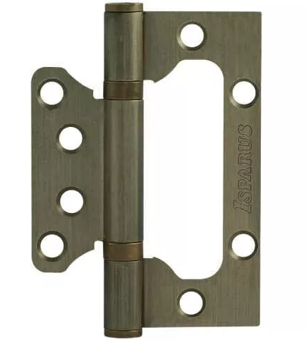 Петля НОРА-М ISP 800-4"-FHP накл. универ. бронза 100х72х2,5 мм упк.