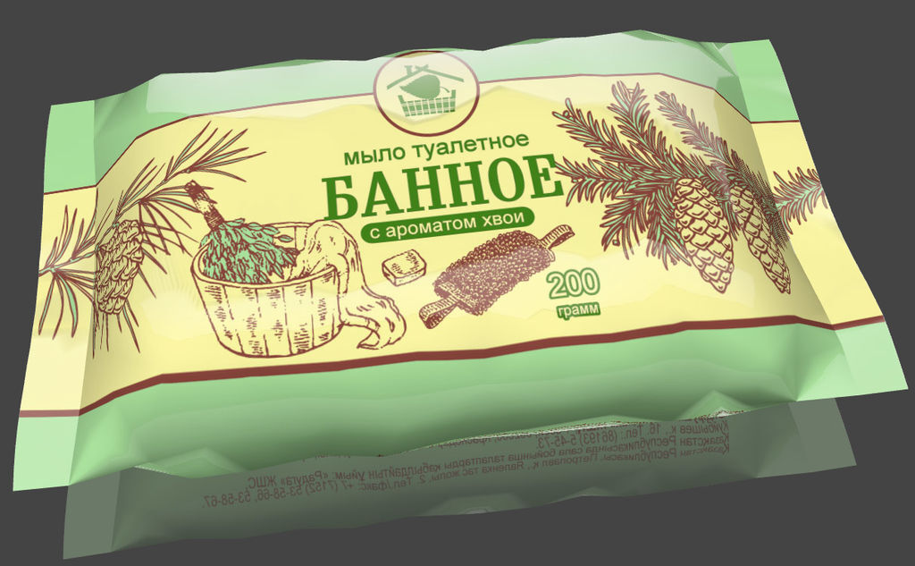 Мыло Банное с ар.хвой 150гр