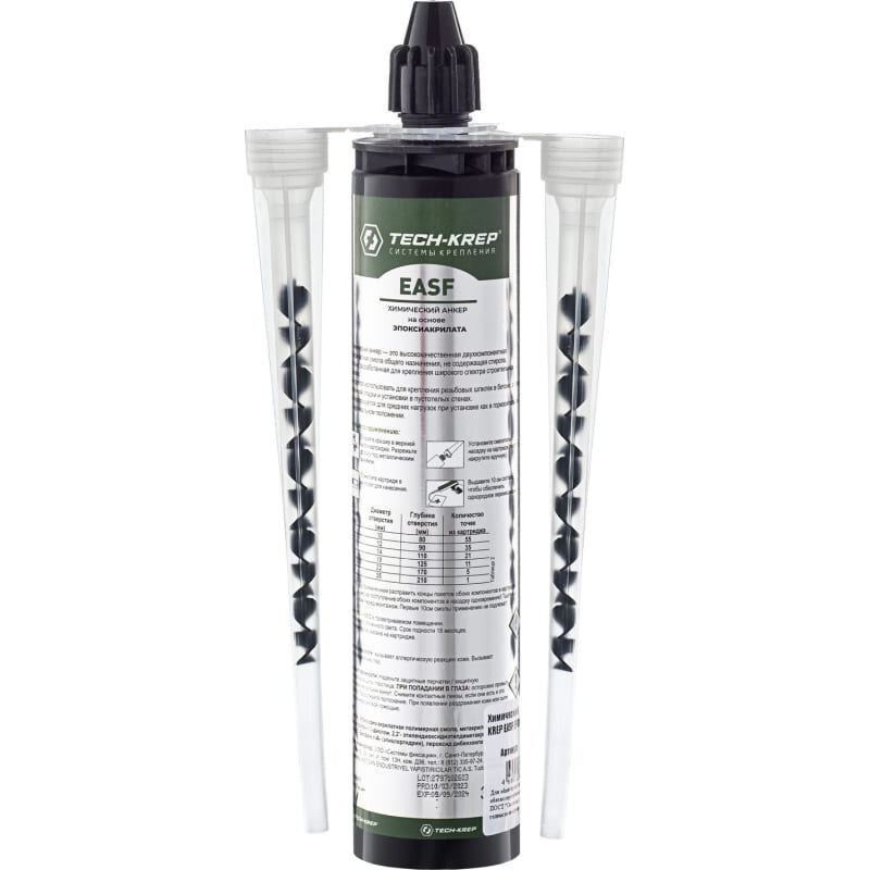 Химический анкер ТЕСH-KREP EASF EPOXY 300мл