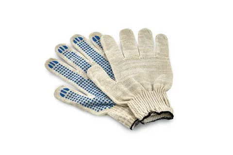 Перчатки х/б  10кл. с ПBX 0085