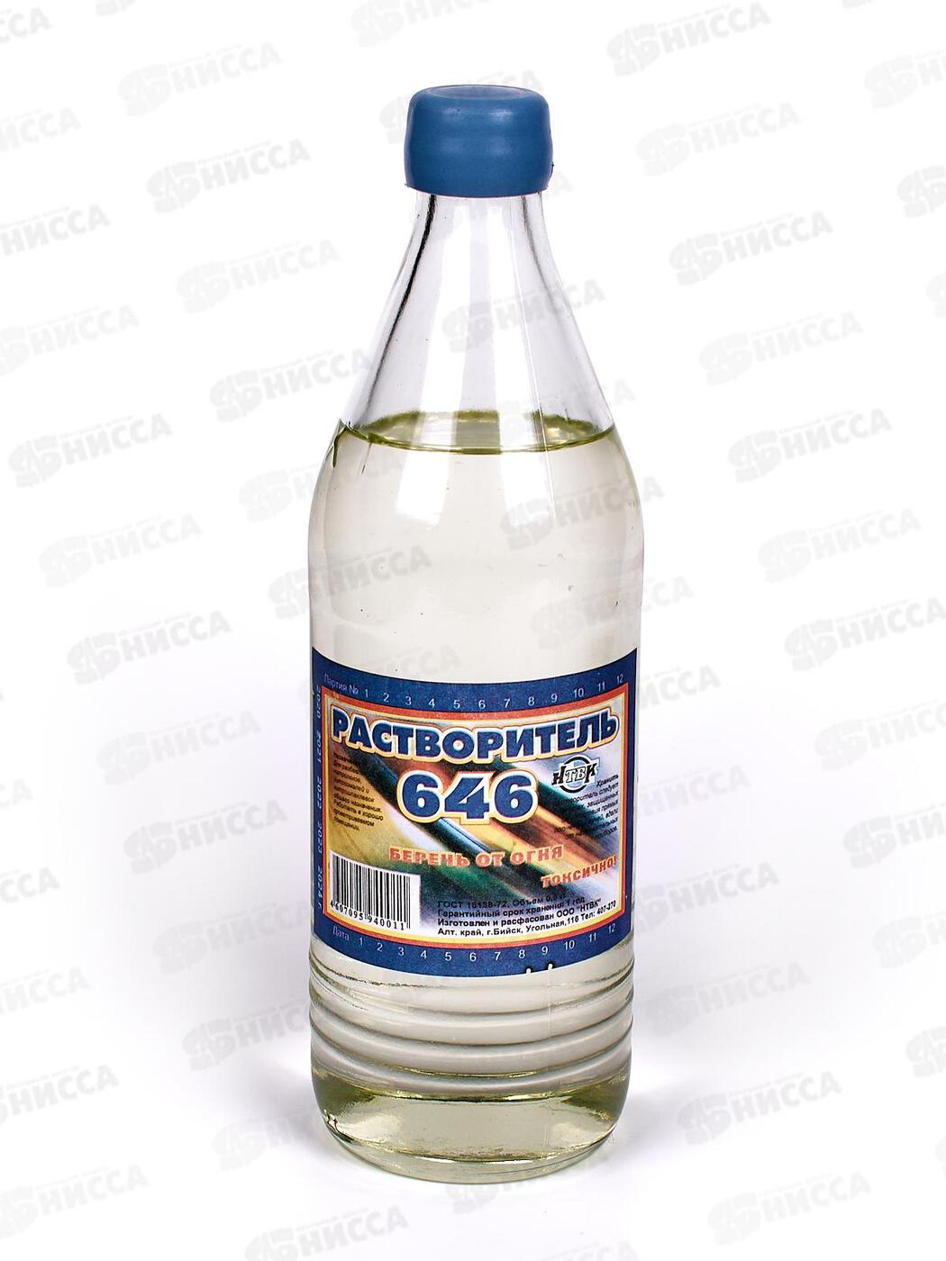 Растворитель 646 0,5л ст/бут