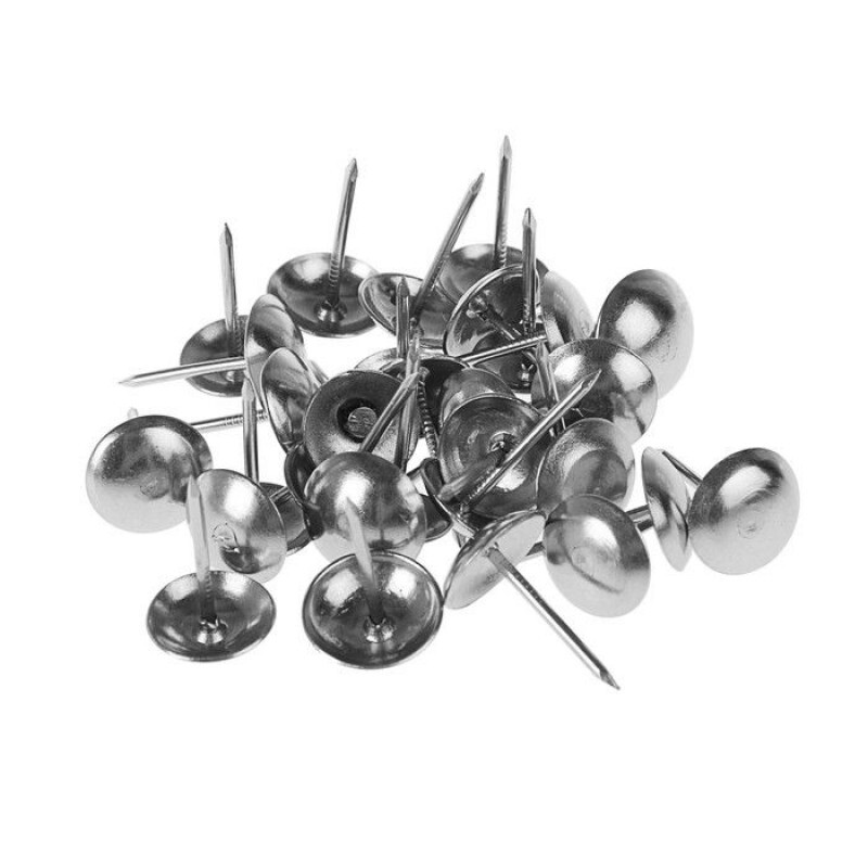 Гвоздь декор (100шт) СЕРЕБРО
