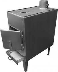 Печь буржуйка 8мм с зольником