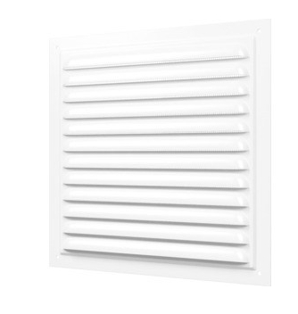 Решетка вент. 300*300 бел