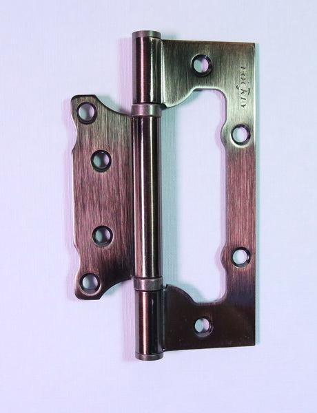 Петля без врезки 125*75*2,5 АВ бронза 2ВВ Сазар