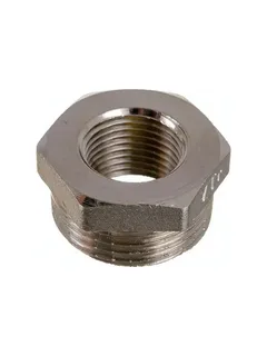 Футорка Valtec 1"-1/2" никель VТг.581.N.0604(КМ)