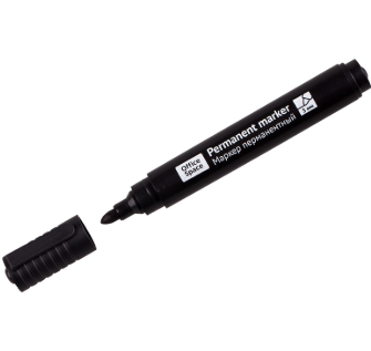 Маркер перманентный черный Эконом